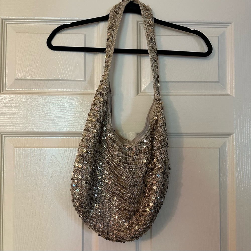 y2k sequin purse